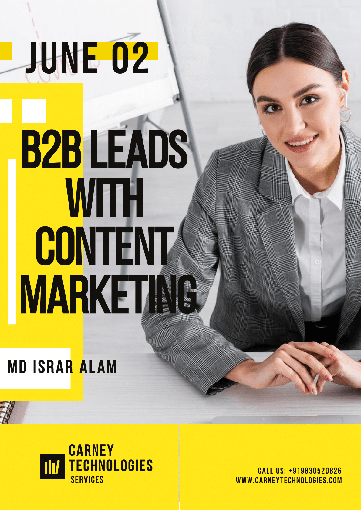 How do we generate B2B leads with content marketing?