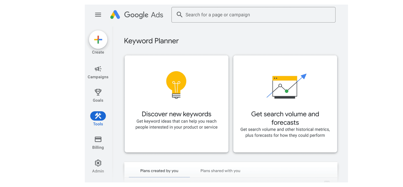 Google Keyword Planner